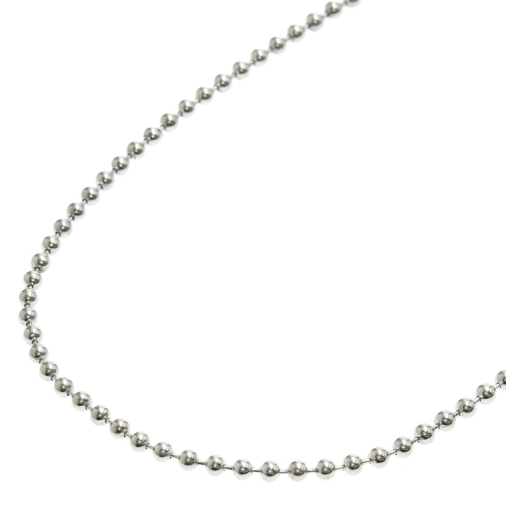 Tiffany & Co. Ball Chain Necklace, 87cm, Silver, Women's.